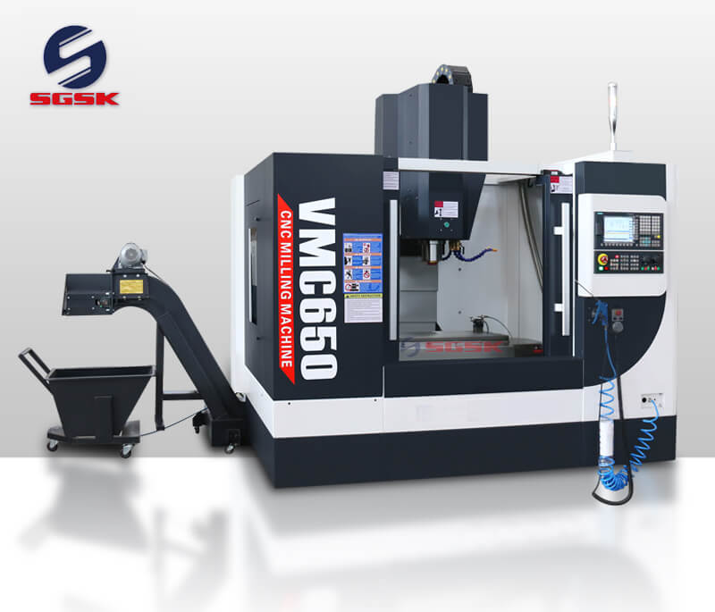 What are the components of the linear motor drive device of the high-speed machining center