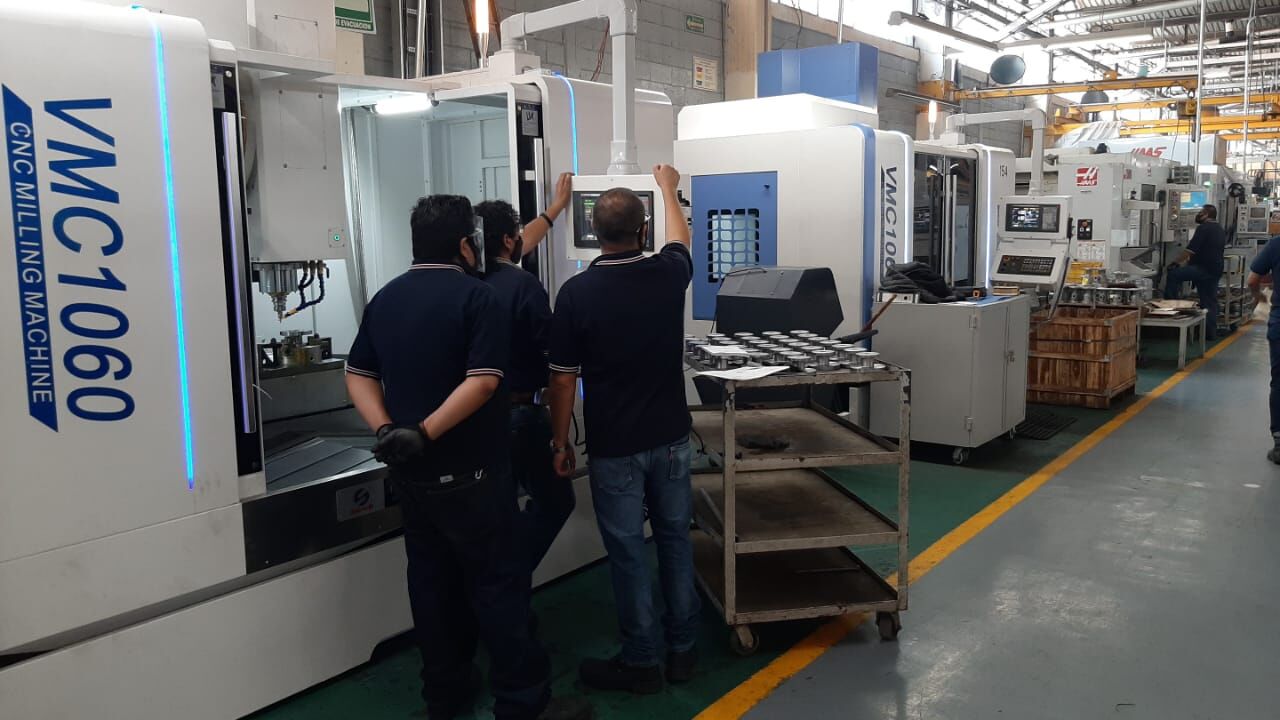 Feedback for CNC machine center from Mexico