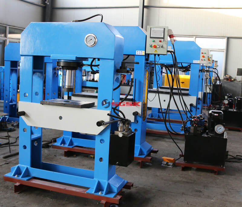 hydraulic press cutting