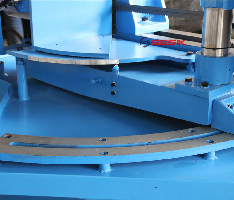 rotary angle band sawing