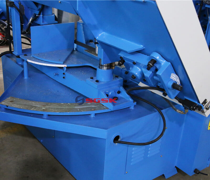 double column band saw machine