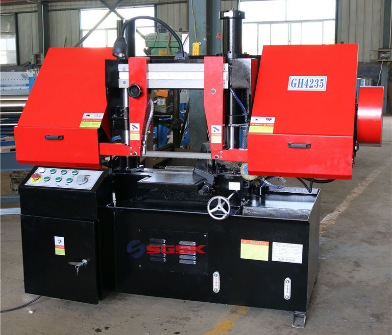 metal cutting band saw machine