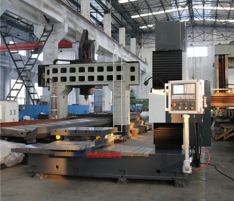 CNC boring and milling machine