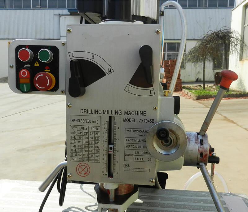 drilling and milling machine