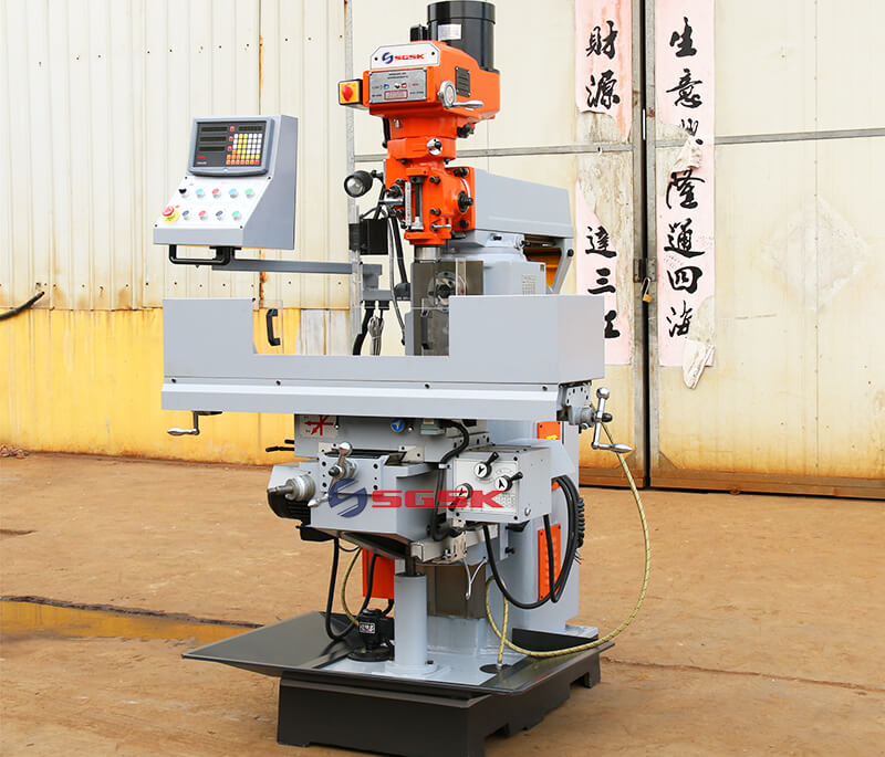drilling and milling machine digital