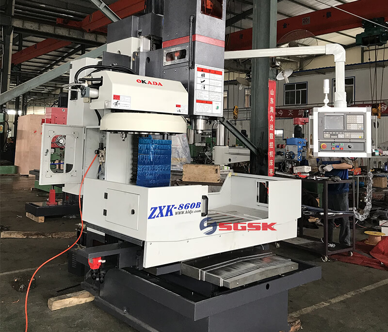 CNC drilling milling machine