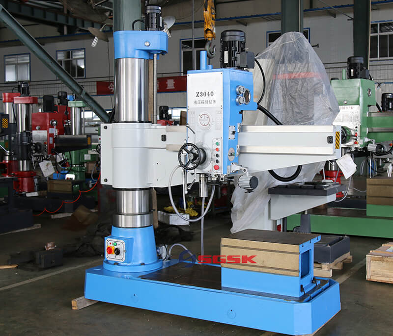 hydarulic radial drilling machine