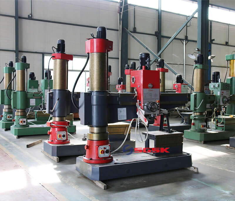 40mm radial drill machine