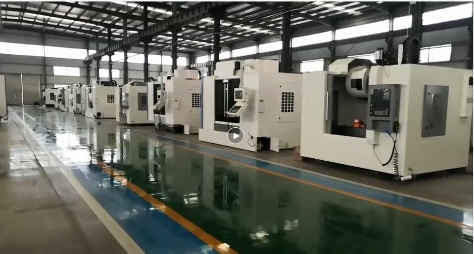 CNC machine center workshop show