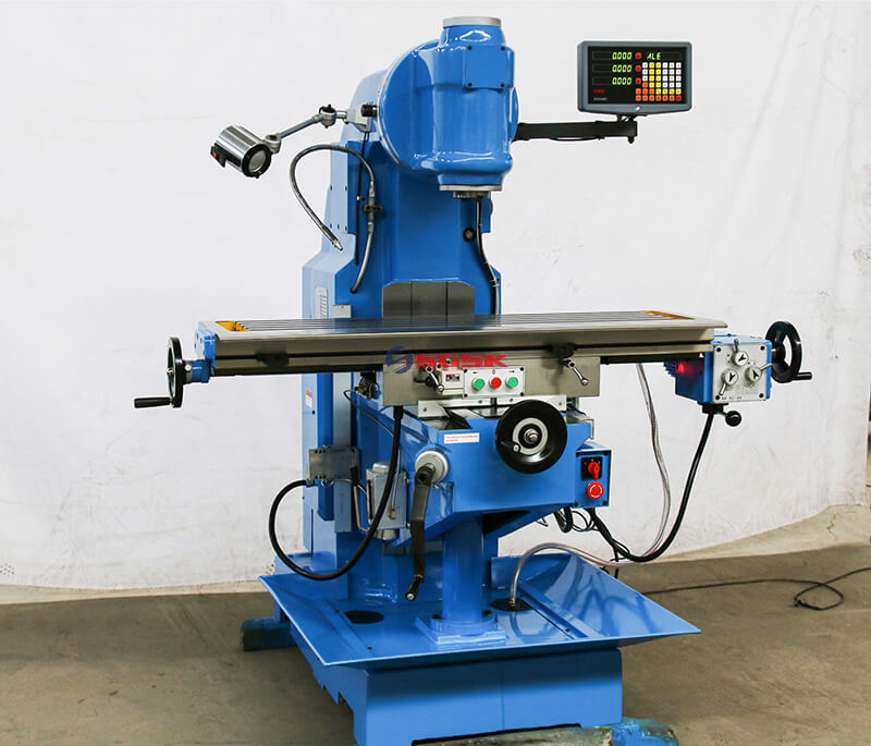 Vertical milling machine milling cutter which several classes