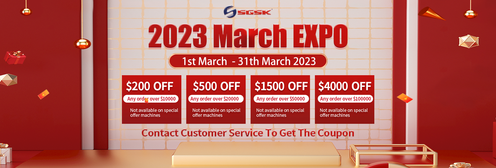 Super March Promotion!