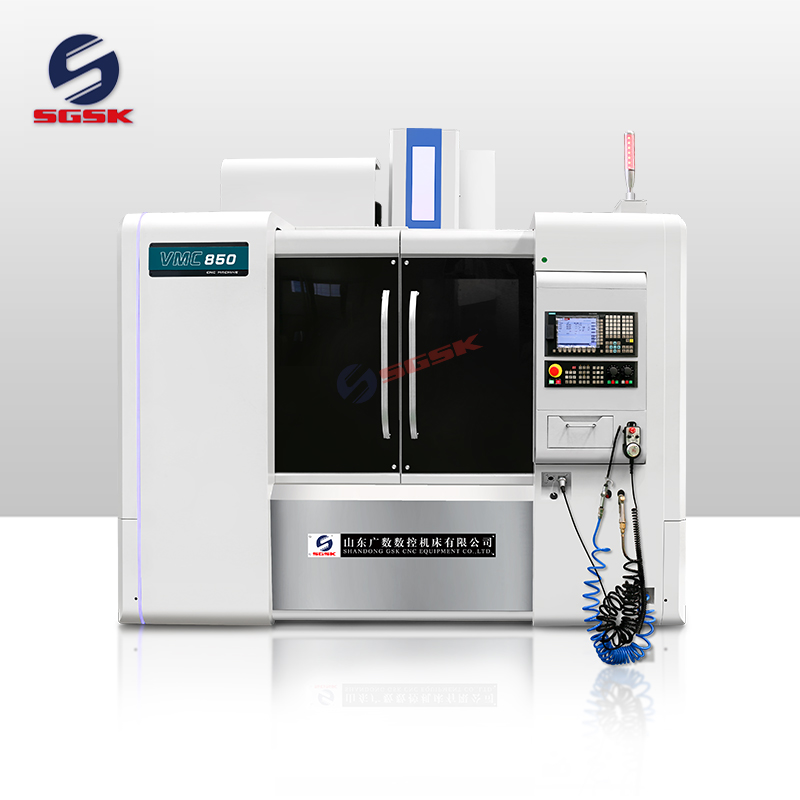 What is the price of the 850 vertical machining center?