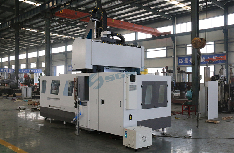 What is a gantry machining center?