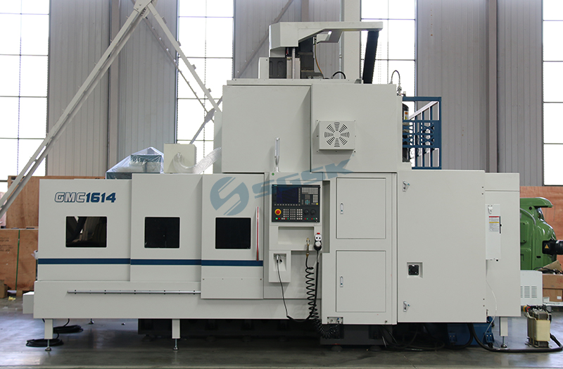 What are the requirements for the foundation installation of the gantry machining center?