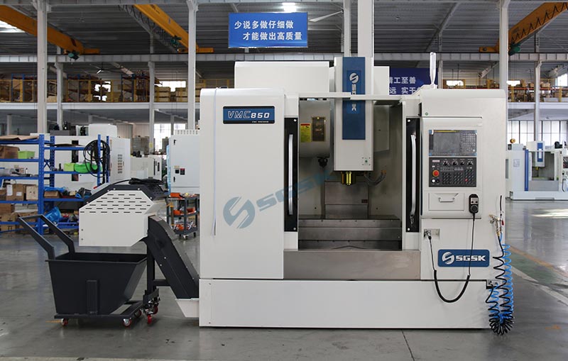 Vertical machining center processing function