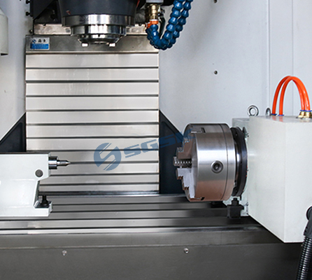 VMC860 Vertical Machining Center 4th axis table