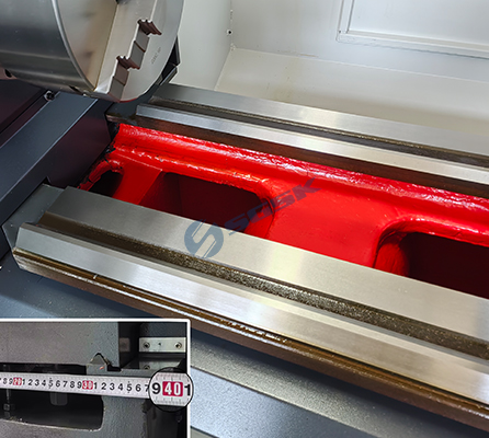 CAK6161 CNC Lathe Machine big bore spindle hole