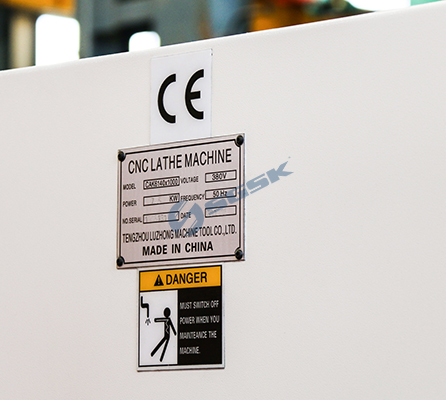 CAK6161 CNC Lathe Machine big bore spindle hole