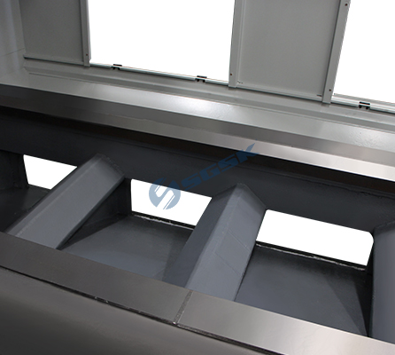 CK61180G CK61200G Heavy Duty CNC Lathe Machine double bed ribs