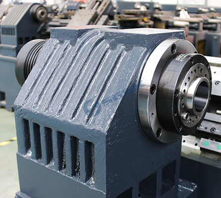 TCK50A Slant Bed CNC Lathe Machine Processing of stainless steel