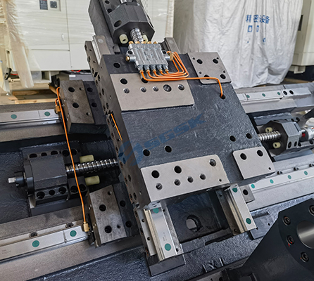 TCK56/500 Slant Bed CNC Lathe Machine high speed spindle