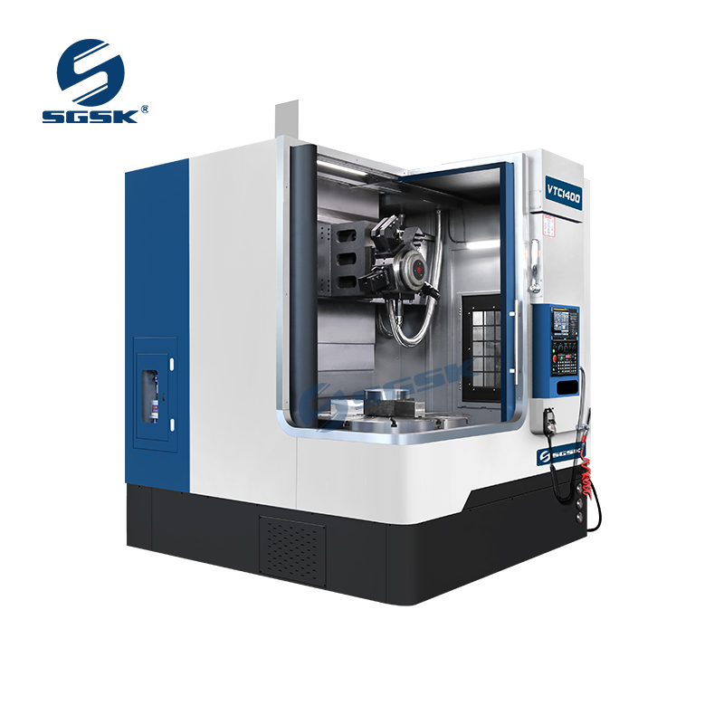 VTC1250 CNC Vertical Lathe Machine short shaft-shaped parts