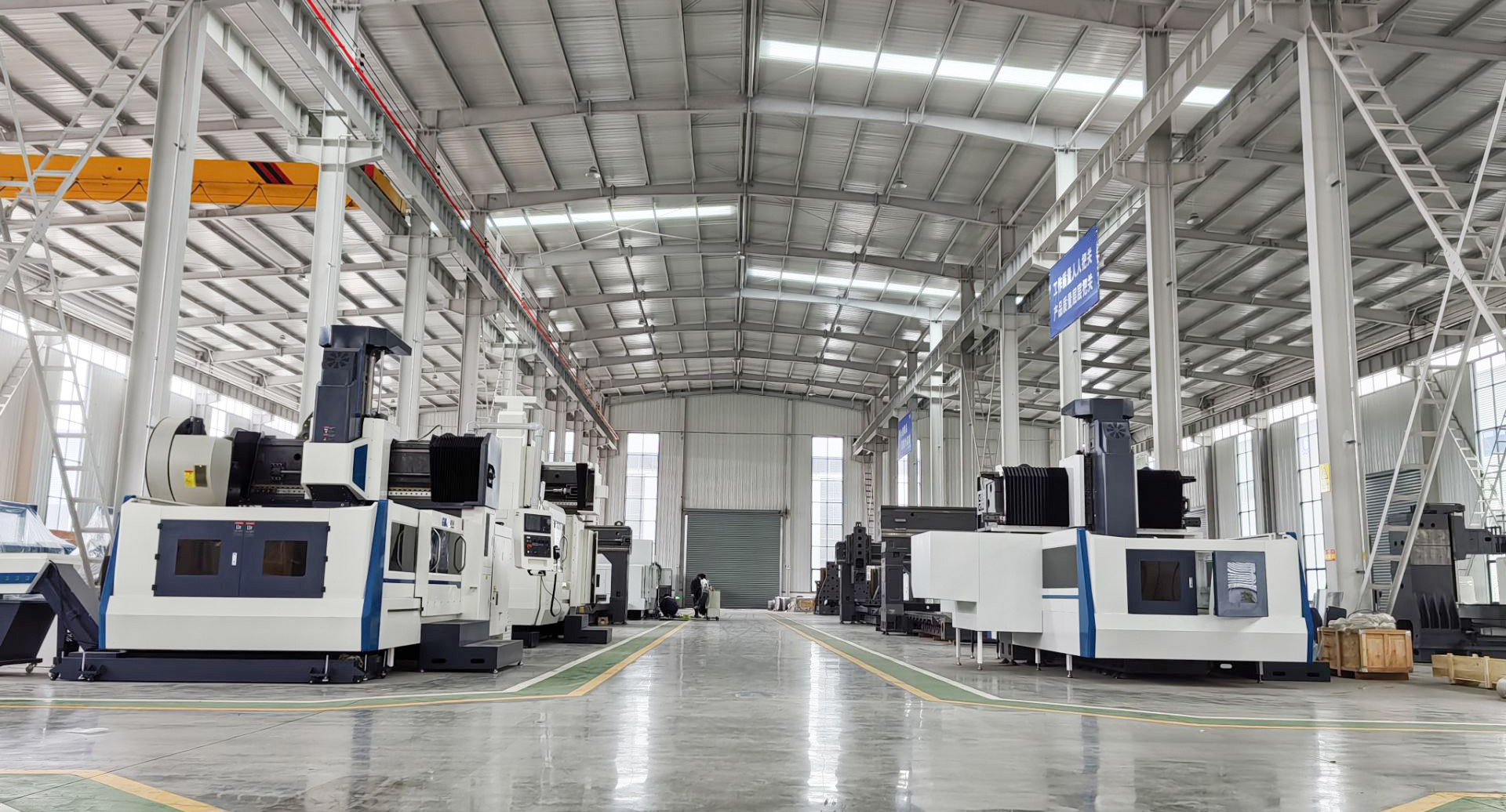 Introduce the structural features of the gantry machining center